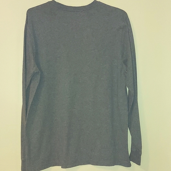 GEORGE Men's Long Sleeve Tee Gray Size LG - Picture 6 of 9